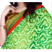 Wonderful Embroidered Silk Tissue Half-Half Saree